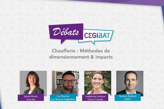 Dimensionnement chaufferie - Débats Cegibat 2018