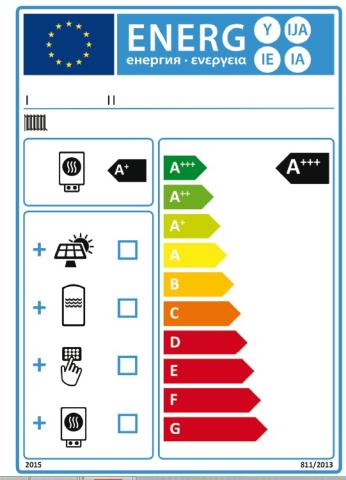 Etiquette énergie d'un générateur hybride