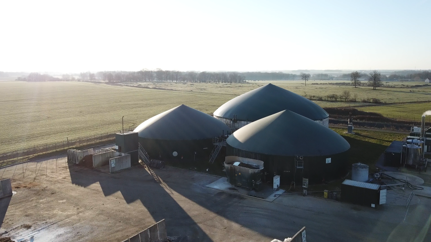 Site de production de biométhane (gaz vert)