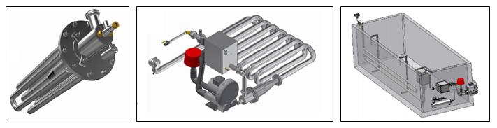 Gamme de puissance : 30 à 1500 kW - Source : THERMIGAS