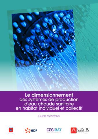 Guide dimensionnement production ECS en habitat - juin 2019