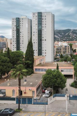 La ville de Toulon a choisi l’école Claude-Debussy  pour mener cette expérimentation d’hybridation  de chaufferie.