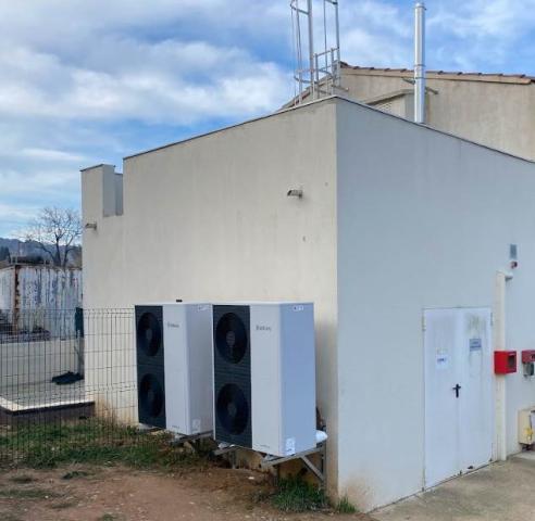 Les deux PAC de 12 et 15 kW