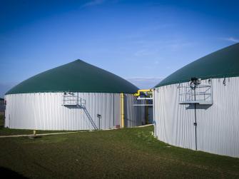 Méthaniseur produisant du biométhane - GRDF