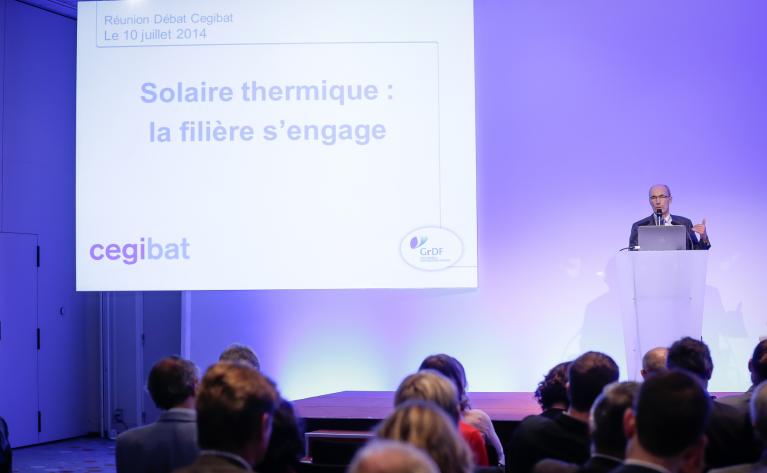 Débats Cegibat - Solaire thermique