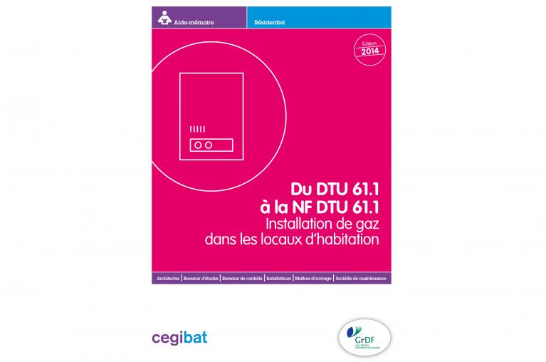 Aide mémoire NF DTU 61.1