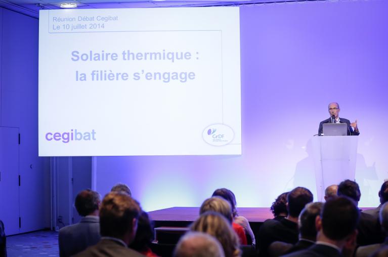 Débats Cegibat - Solaire thermique