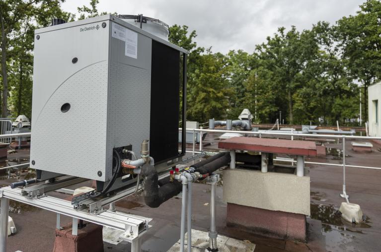 PAC gaz à absorption aérothermique en toiture