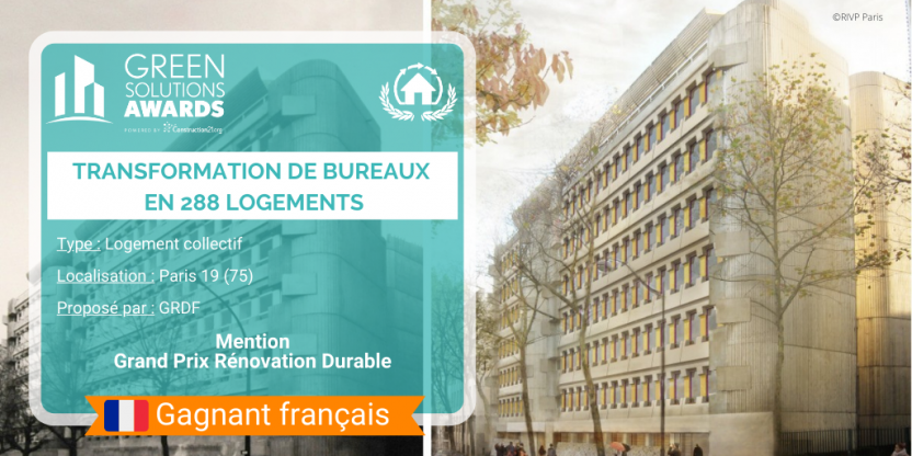 GSA 2021 - Transformation bureaux en logements