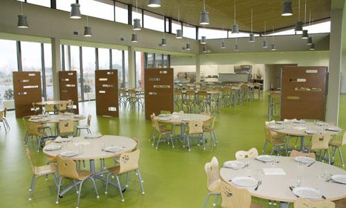 Groupe scolaire Carbonne - Vue intérieure