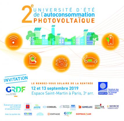 Université d'été autoconsommation PV 2020 - Enerplan
