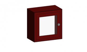 Boitier sous verre dormant BIM