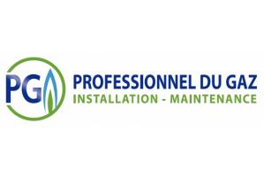 Logo PG professionnel du gaz