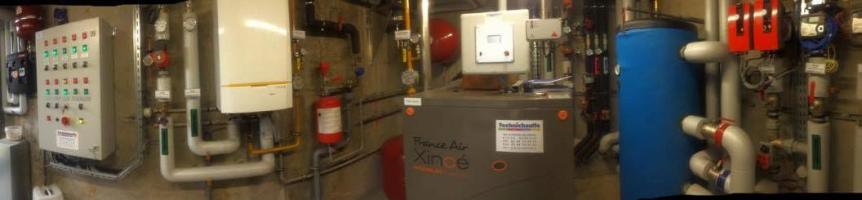 Marckolsheim - Installation hydraulique présente en chaufferie - CEGIBAT