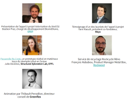 Rencontres Green Solutions 1 - Intervenants