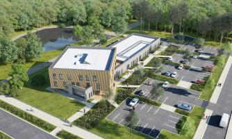 Bureaux Seine Ecopolis - vue aérienne